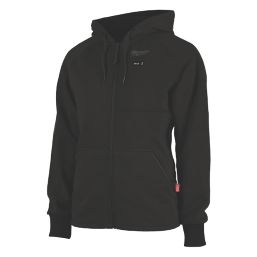 Milwaukee M12 HHLBL1-0 12V Li-Ion RedLithium Womens Heated Hoodie Black Size 14-16 - Bare