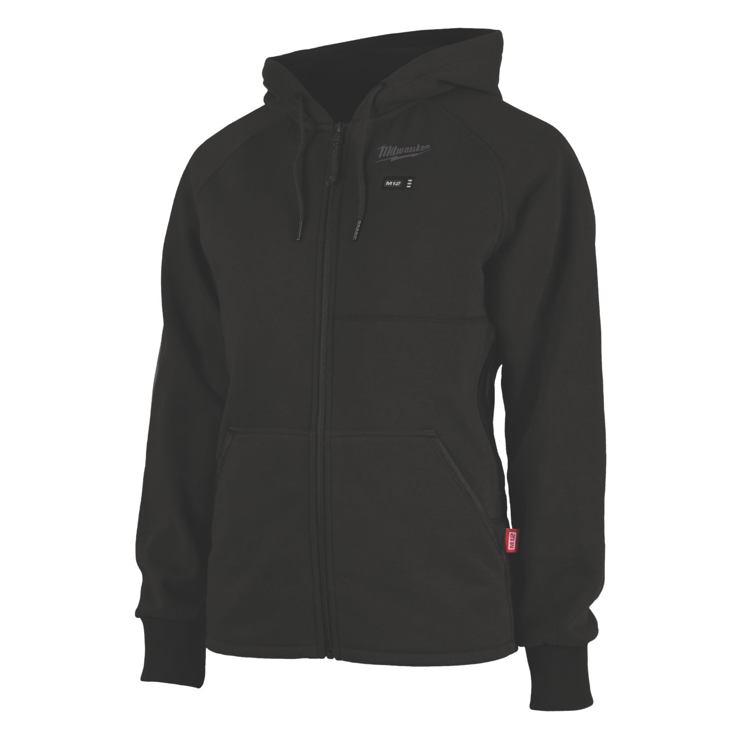 Milwaukee M12 HHLBL1-0 12V Li-Ion RedLithium Womens Heated Hoodie Black Size 14-16 - Bare (157GC)