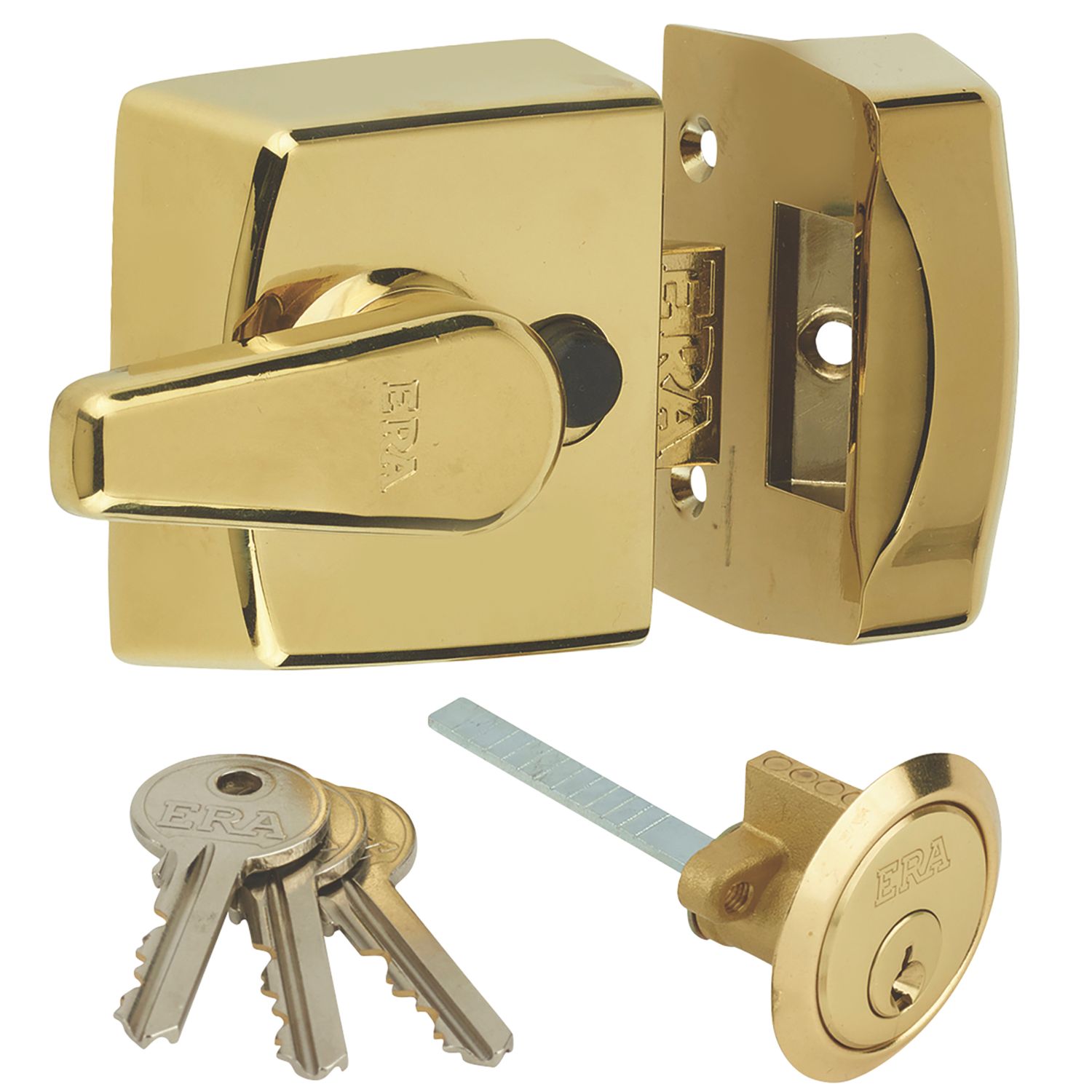 ERA 1430-31 Replacement Night Latch Brass 40mm Backset (157GG)