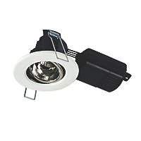 Collingwood H4 Adjustable  Fire Rated LED Downlight Matt White 8.5W 650lm