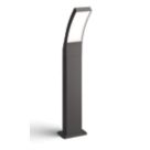 Philips Splay 600mm Outdoor LED Pedestal Light Anthracite 12W 1200lm
