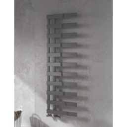 Reina 1525mm x 500mm 1931BTU Gunmetal Flat Designer Towel Radiator