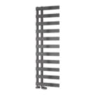 Reina 1525mm x 500mm 1931BTU Gunmetal Flat Designer Towel Radiator