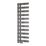 Reina 1525mm x 500mm 1931BTU Gunmetal Flat Designer Towel Radiator