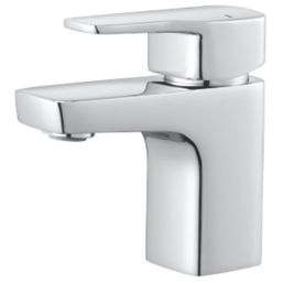 Swirl Swindale Mini Basin Mixer Silver