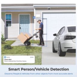 Reolink NVS8-5KD4-A 2TB 8-Channel 4K PoE NVR Kit & 4 x 4K Indoor & Outdoor Cameras