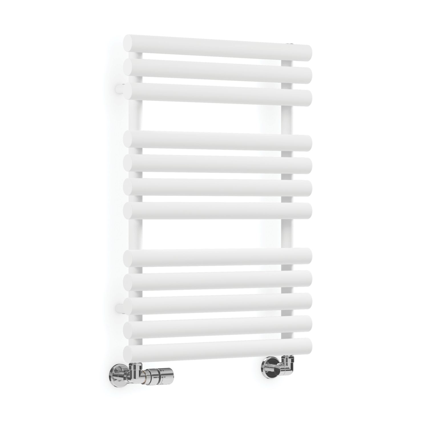 Terma 755mm x 520mm 1592BTU White Flat Designer Towel Radiator (157RH)