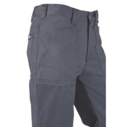 Dickies Action Flex Trousers Grey 40" W 32" L