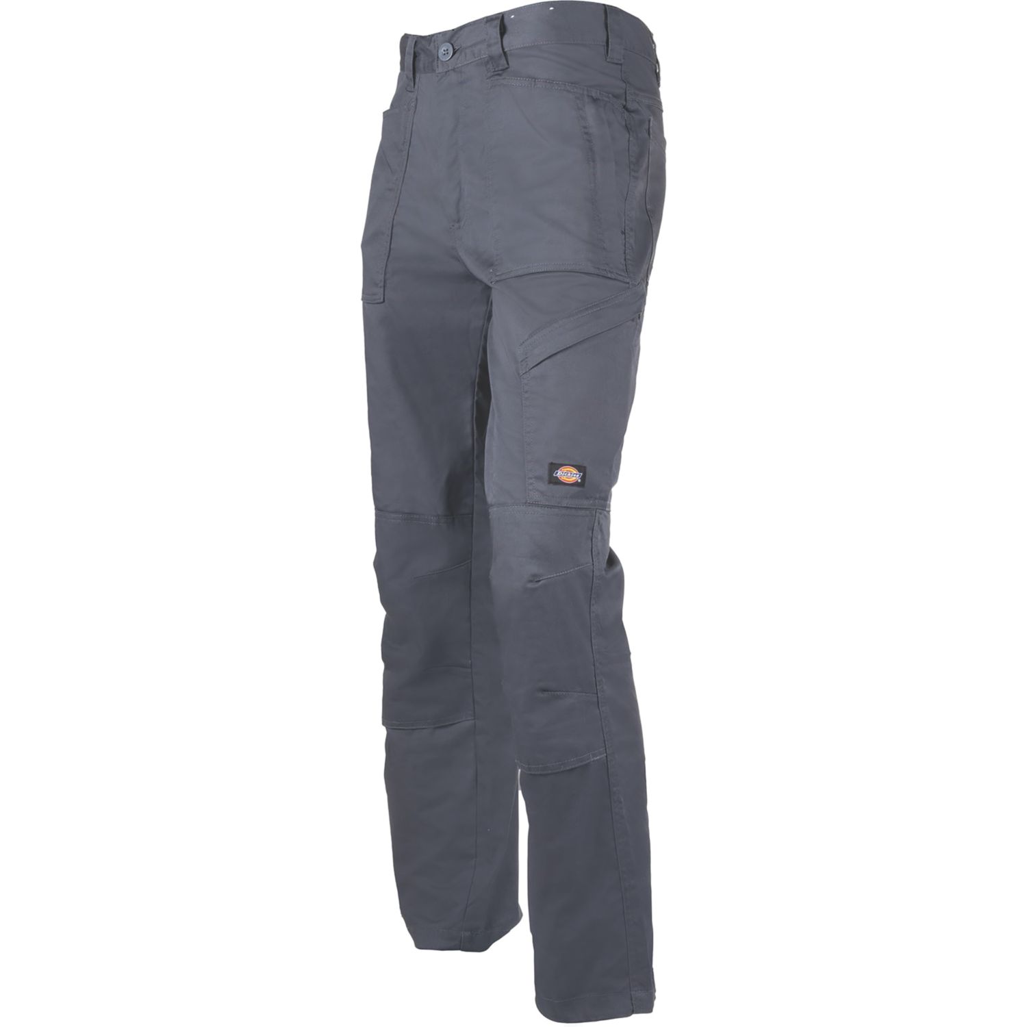 Dickies Action Flex Work Trousers Grey 40" W 32" L (157RK)