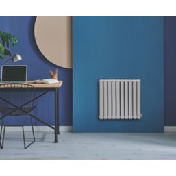 Towelrads Dorney 600mm x 592mm 1042BTU White Vertical Designer Radiator