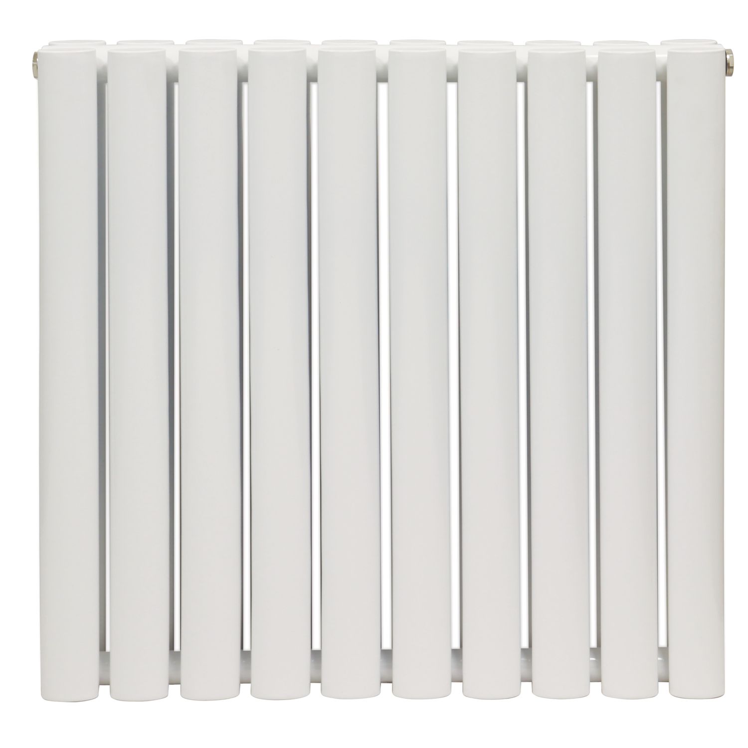 Towelrads Dorney 600mm x 592mm 1042BTU White Vertical Designer Radiator (157RY)