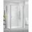 Triton Neo Six  Framed Rectangular Sliding Door Shower Enclosure  Chrome  1000mm x 800mm x 1850mm