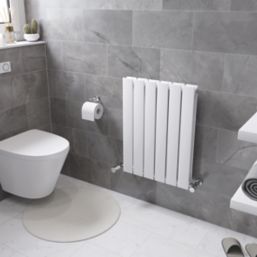 Ximax Oceanus 600mm x 445mm 1464BTU White Vertical Designer Radiator