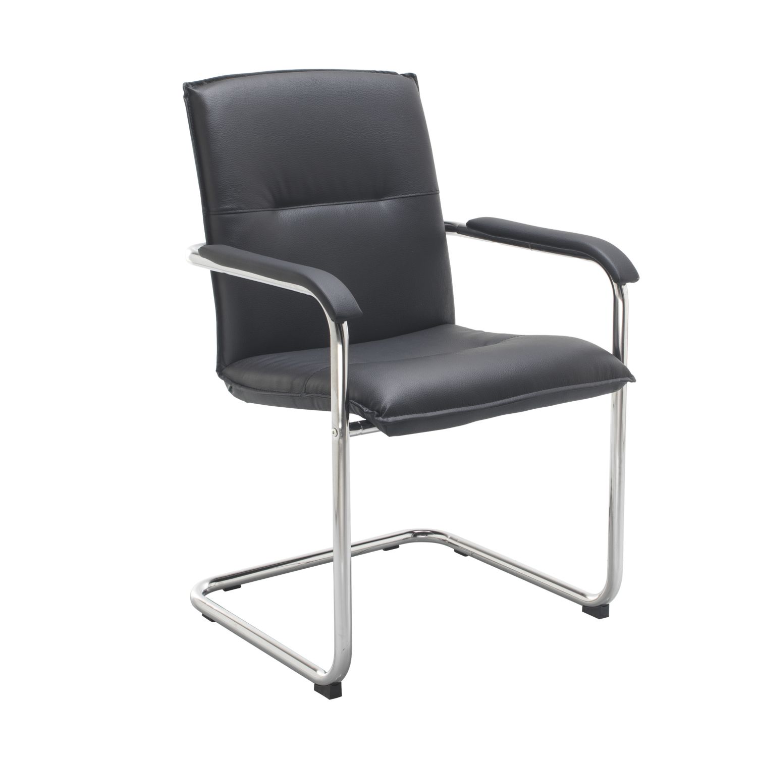 TC Group Pavia Low Back Visitor Chair Black (157TT)