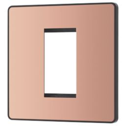 British General Evolve 1-Module Modular Faceplate Copper