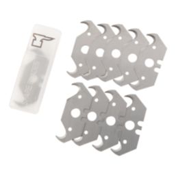 Forge Steel  Hooked Knife Blade 10 Pack