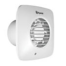 Xpelair DX150PS 150mm Axial Bathroom or Kitchen Extractor Fan  White 220-240V