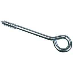 Easyfix  Zinc-Plated Vine Eyes 4.3mm x 75mm 10 Pack