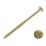 Goldscrew  PZ Double-Countersunk Thread Cutting Multipurpose Screws 6mm x 80mm 100 Pack