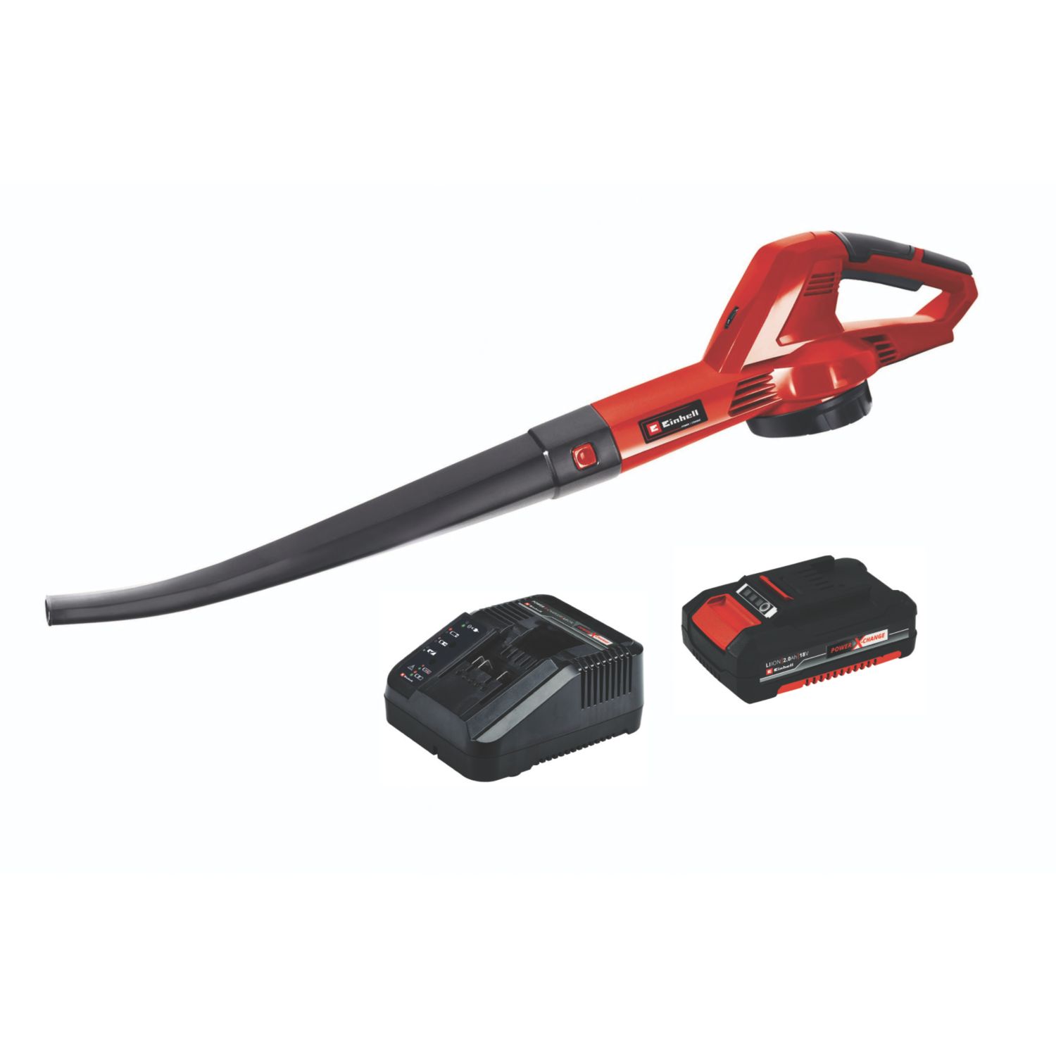 Einhell GC-CL 18 Li E Kit 18V 1 x 2.0Ah Li-Ion Power X-Change Cordless Leaf Blower (158FC)