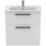 Ideal Standard i.life A Floorstanding Vanity Unit with Black Handles & Basin Matt White 800mm x 440mm x 853mm