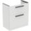 Ideal Standard i.life A Floorstanding Vanity Unit with Black Handles & Basin Matt White 800mm x 440mm x 853mm