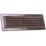 Map Vent Fixed Louvre with Flyscreen Vent Brown 229mm x 76mm