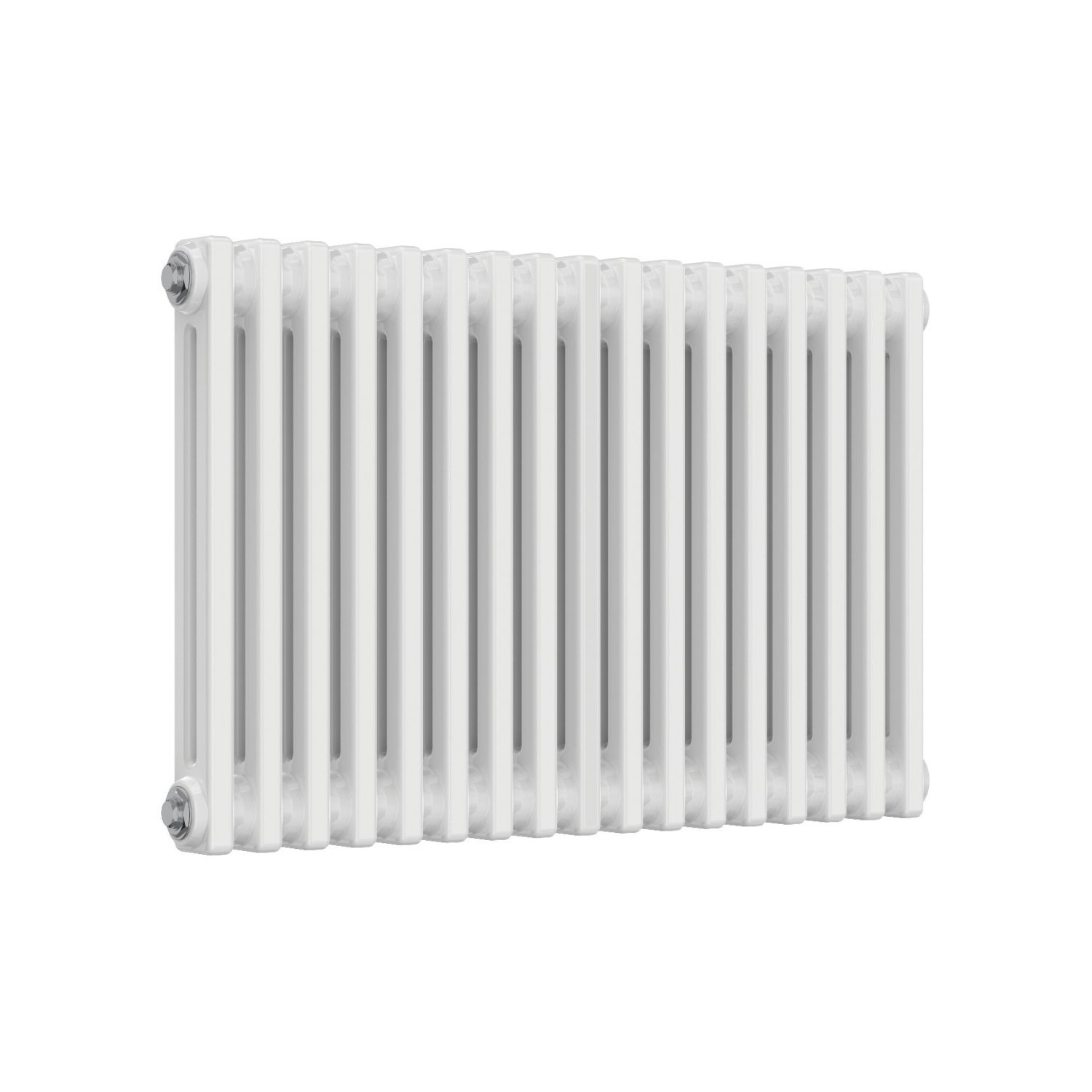 Reina 500mm x 785mm 2127BTU White Horizontal 2 Column Radiator (158LG)