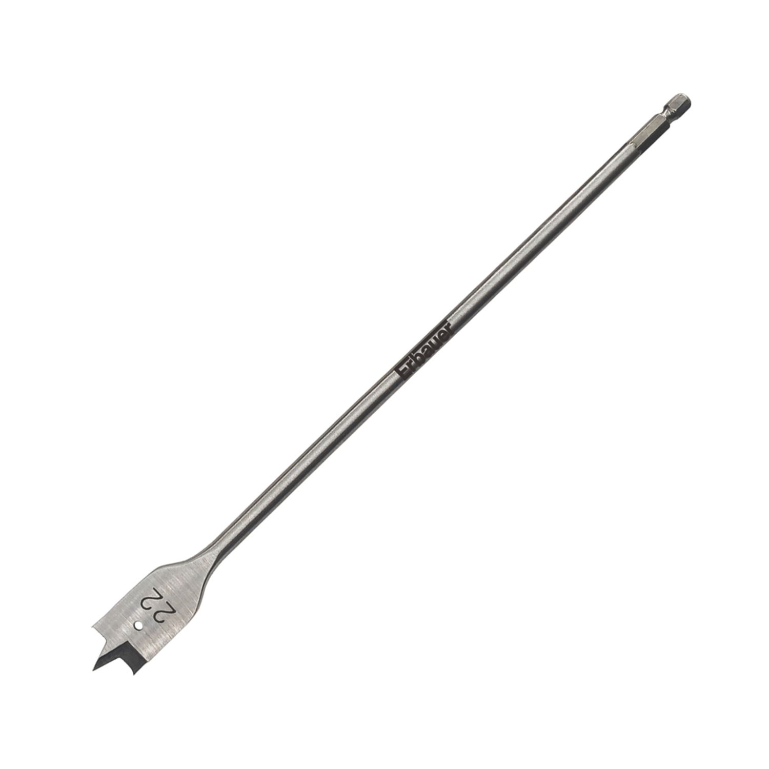 Erbauer Hex Shank Flat Wood Drill Bit 22mm x 300mm (158PH)