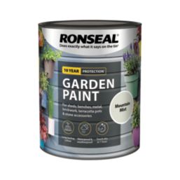 Ronseal 750ml Mountain Mist Matt Garden Paint