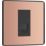 British General Evolve 1-Gang Master Telephone Socket Copper with Black Inserts