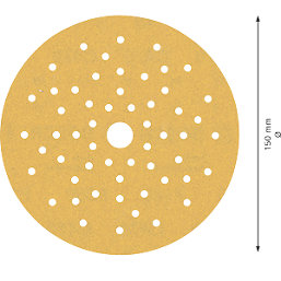 Bosch Expert C470 180 Grit 54-Hole Punched Wood Sanding Discs 150mm 50 Pack