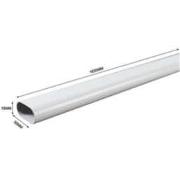 Essentials Tube White 1830mm x 30mm