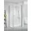 Triton Neo Six  Framed Square Pivot Door Shower Enclosure  Chrome  760mm x 760mm x 1850mm
