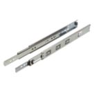 Essentials Zinc-Plated Ball Bearing Drawer Slides 350mm 2 Pack