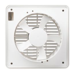Manrose XF100T 100mm (4") Axial Bathroom Extractor Fan with Timer White 240V