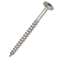 Spax  TX Flange Self-Drilling Stainless Steel Timber Screw 6mm x 100mm 100 Pack