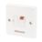 Crabtree Capital 13A Switched Dishwasher Fused Spur with Neon White