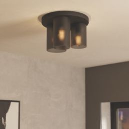 Eglo Colomera Ceiling Light Black