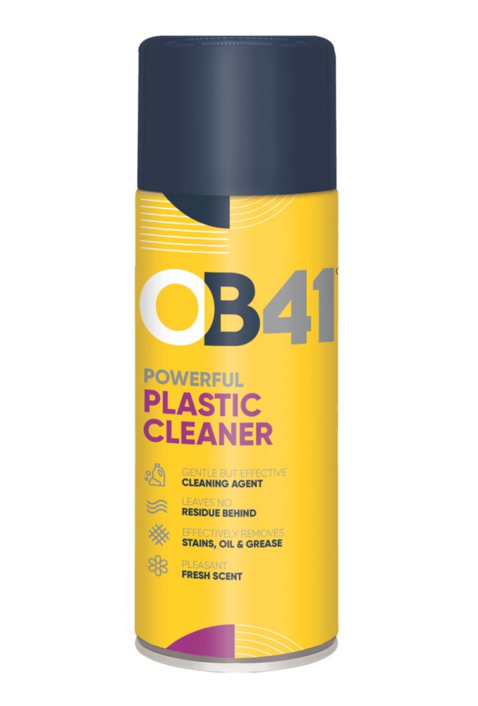 OB41  Plastic Cleaner  400ml