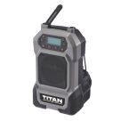 Refurb Titan TTI918RDI 18V Li-Ion TXP DAB / FM Site Radio - Bare