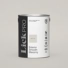 LickPro 5Ltr Smooth Grey 02 Masonry Paint