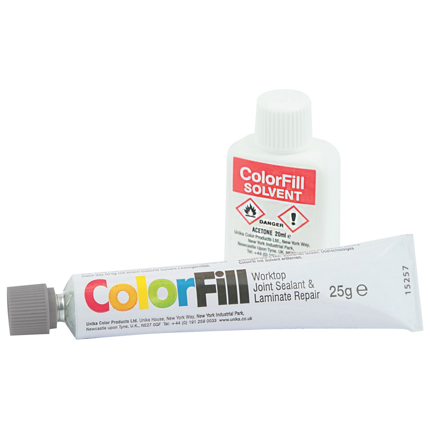 Colorfill Worktop Joint Sealant & Repairer Grey (159GX)
