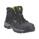 Amblers AS803 Size 9  Black Waterproof Steel Toe Cap Safety Boots