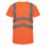 Regatta Pro Short Sleeve Hi-Vis T-Shirt Orange/Navy 2X Large 50" Chest