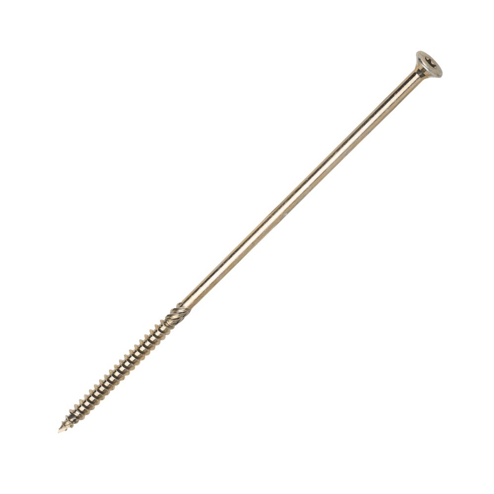 Timco C2 Clamp-Fix TX Double-Countersunk  Multipurpose Clamping Screws 8mm x 250mm 50 Pack