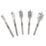 Erbauer  Hex Shank  Flat Wood Drill Bit Trade Pack 20 Pcs