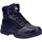 Amblers Mission Metal Free   Non Safety Boots Black Size 10