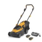 Stiga Collector 136e Kit 40V 2 x 2.0Ah Li-Ion E-Power Brushless Cordless 34cm Hand-Propelled Lawn Mower