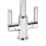 Abode Globe Quad Dual-Lever Mono Mixer Kitchen Tap Chrome